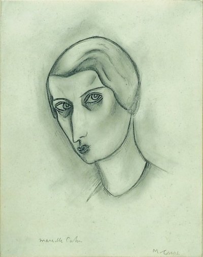 Marcelle Cahn - Autoportrait