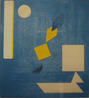 Marcelle Cahn - Sans titre, 1950