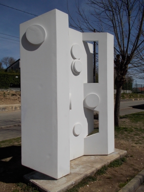 Marcelle Cahn - Spatial C - Vue d'angle
