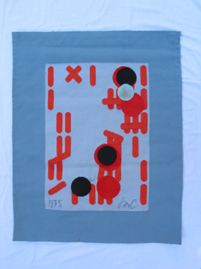 Marcelle Cahn - Tapisserie, 1975