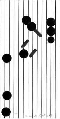 Marcelle Cahn - Sans titre, 1973