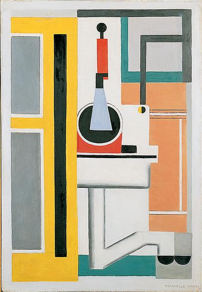 Marcelle Cahn - Composition abstraite